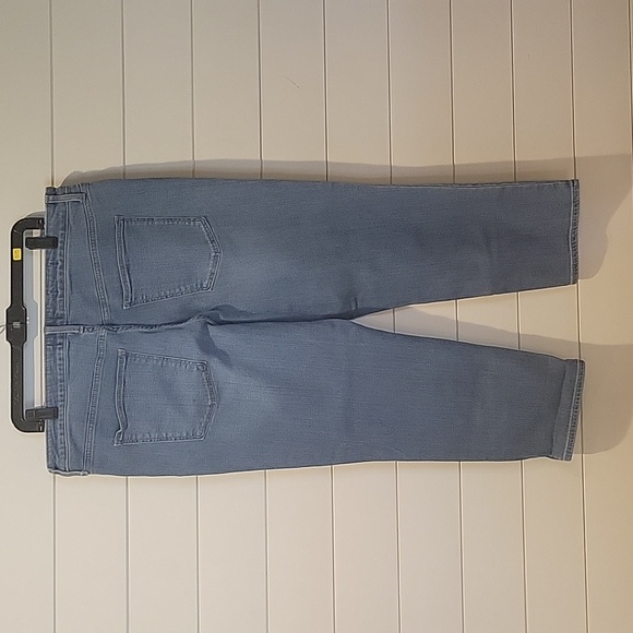 UNIVERSAL THREADS HIGH RISE SLIM STRAIGHT JEANS  16  BLUE - Picture 4 of 12